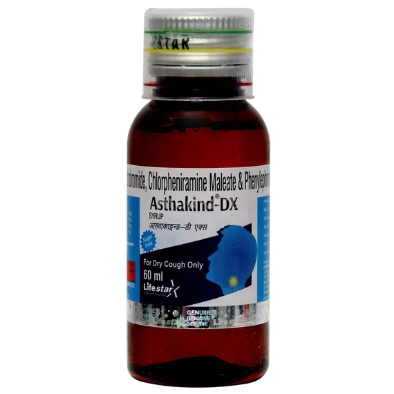 asthakind dx syrup 60 ml